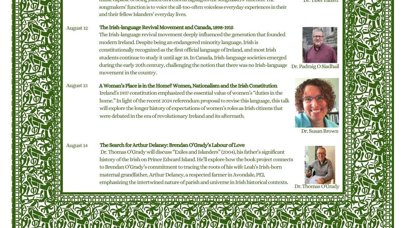 200 in 2025 - BIS Lecture Series featuring Irish Historian  Dr.  Susan Brown "IRISH WOMEN AND THE FAMILY AND THE IRISH CONSTITUTIONAL REFERENDUM DEBATE IN IRELAND"
