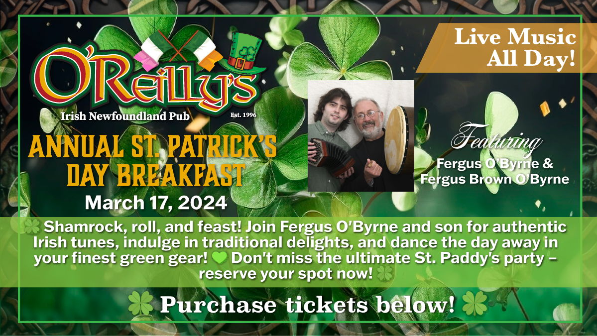 O'Reilly's St Patrick's Day Breakfast