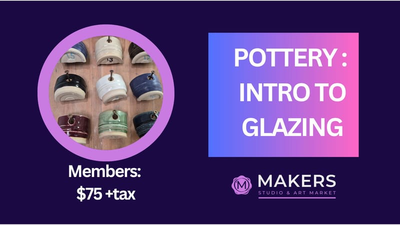 Pottery: Introduction to Glazing